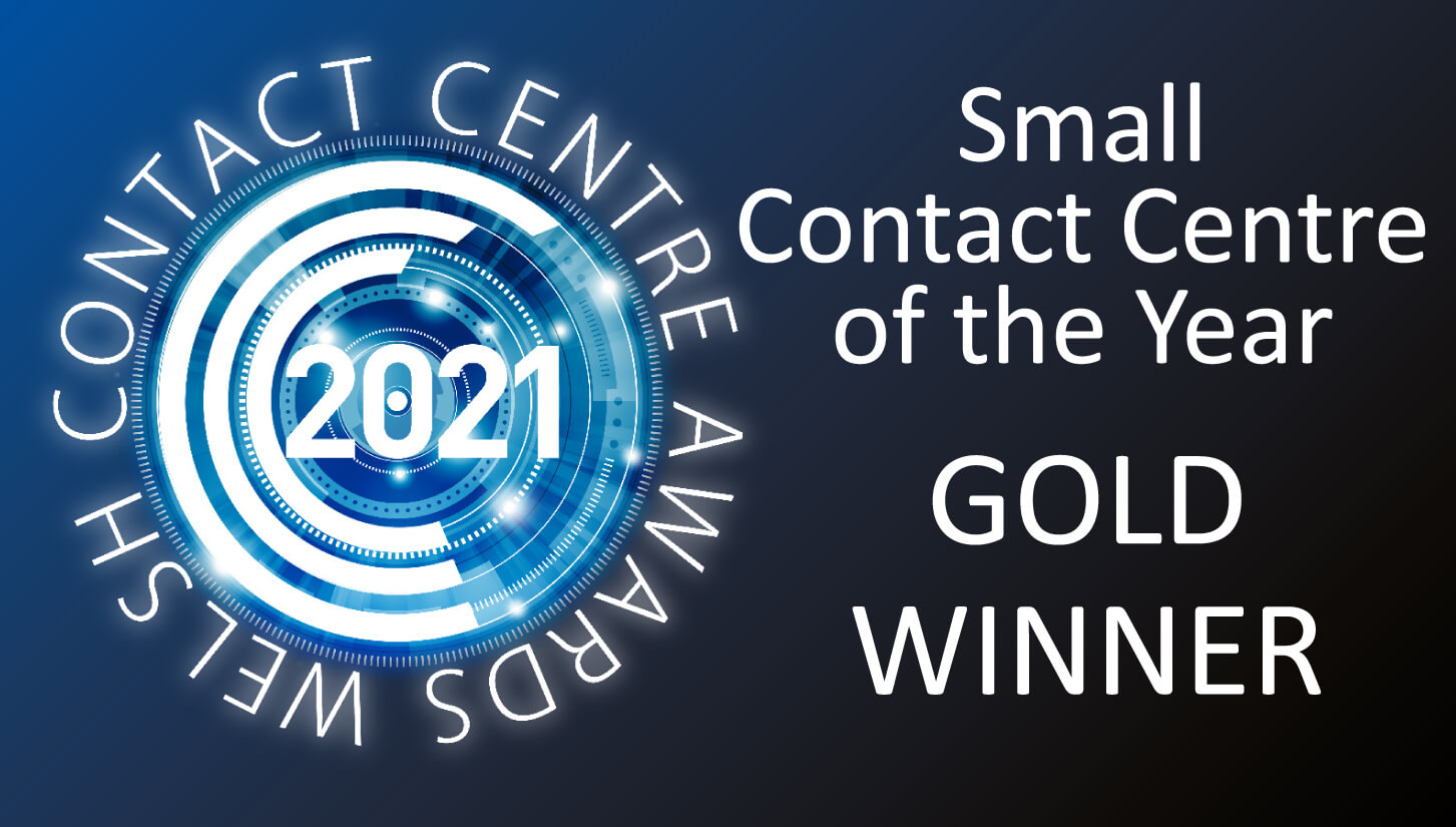 small contact centre of the year gold winner